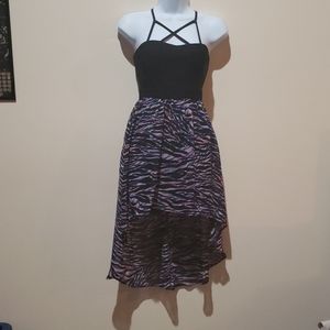 High Low Skater Dress